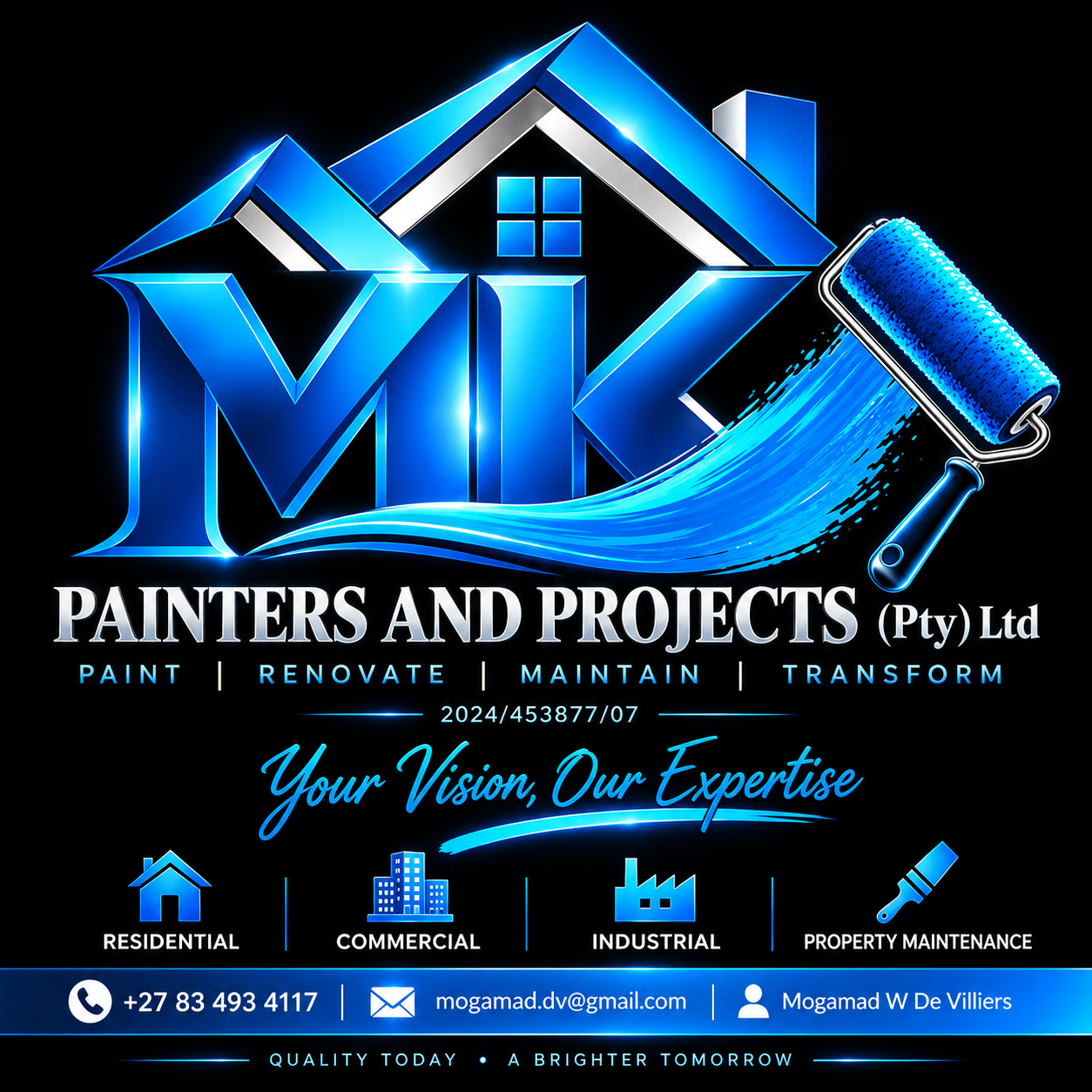 MK Painters and Projects logo